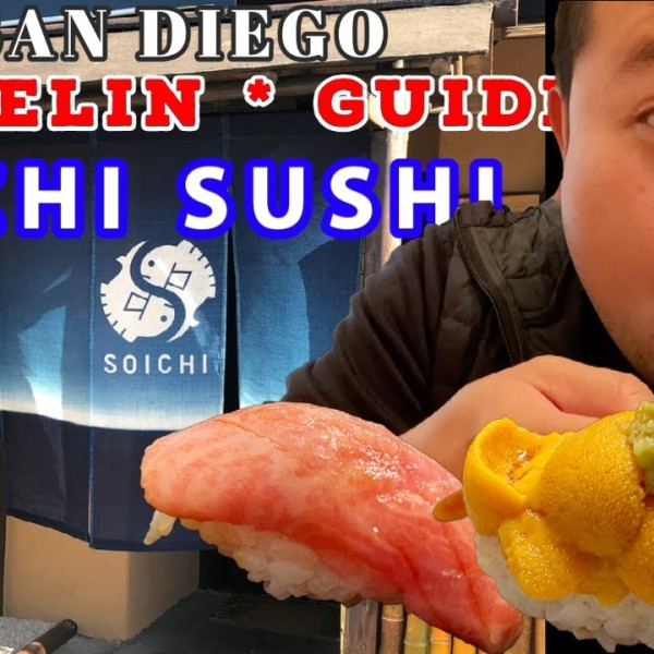 San Diego Michelin Guide Restaurant - Soichi Sushi - Omakase Course