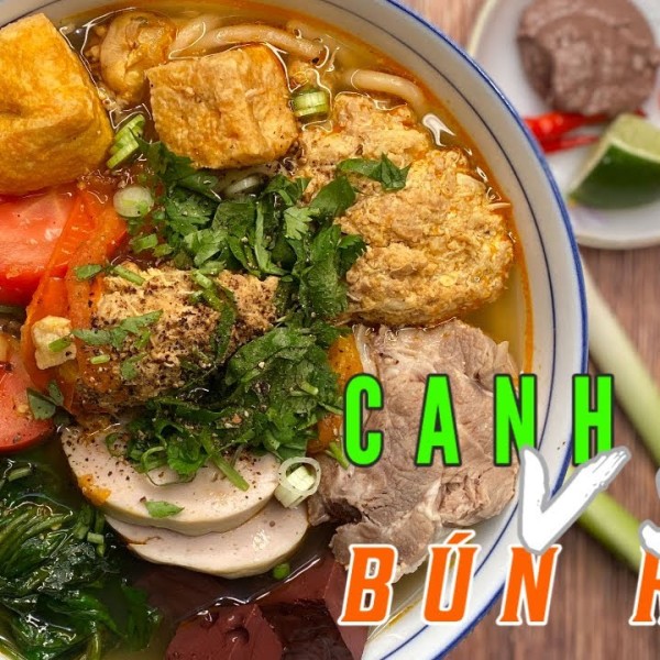 Canh Bún or Bún Riêu | Vietnamese Noodle Soup Recipe