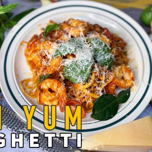 Tom Yum Spaghetti Recipe | Thai Fusion Cooking | Asian Pasta