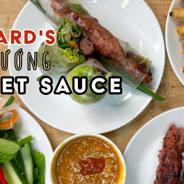 Nem Nuong Sauce Recipe| Brodard's Secret Orange Hue Sauce Revealed